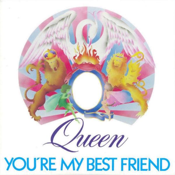 Queen 'You're My Best Friend' UK Singles Collection CD front sleeve
