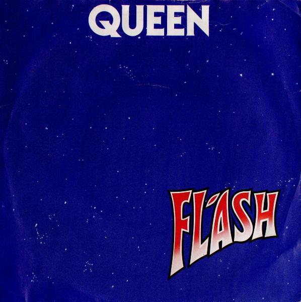 Queen 'Flash' UK 7" front sleeve