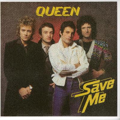 Queen 'Save Me' UK Singles Collection CD front sleeve