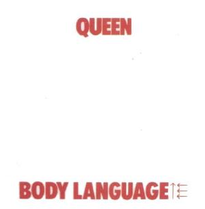 Queen 'Body Language' US 7" front sleeve