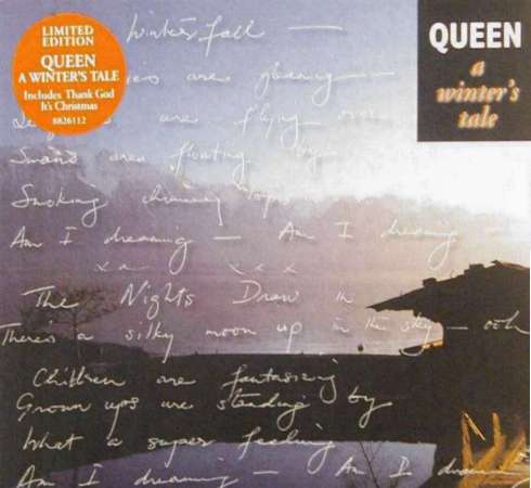 Queen 'A Winter's Tale' UK CD1 front sleeve