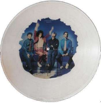 Queen 'Headlong' UK 12" clear vinyl picture disc
