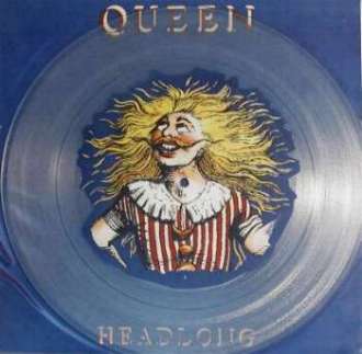 UK 12" clear vinyl picture disc front sleeve