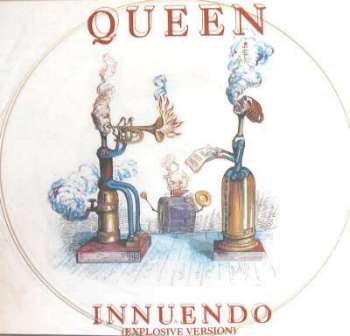 Queen 'Innuendo' UK 12" picture disc front sleeve