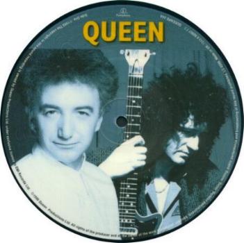 Queen 'Let Me Live' UK 7" picture disc