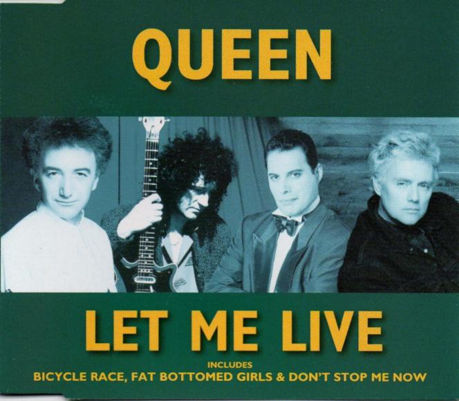 Queen 'Let Me Live' UK CD1 front sleeve