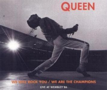 Queen 'We Will Rock You' Netherlands CD front sleeve