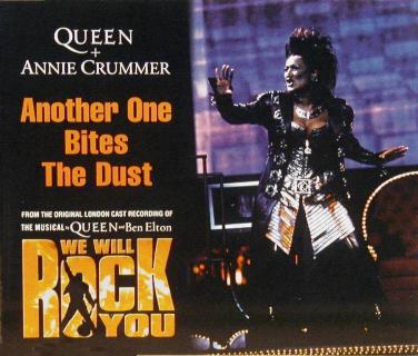 Queen + Annie Crummer 'Another One Bites The Dust' New Zealand CD front sleeve