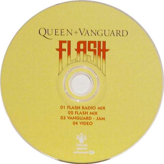 Queen 'Flash' UK CD disc