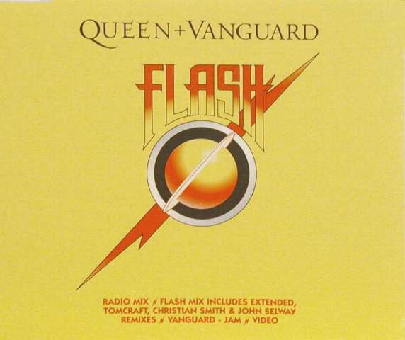 Queen 'Flash' UK CD front sleeve
