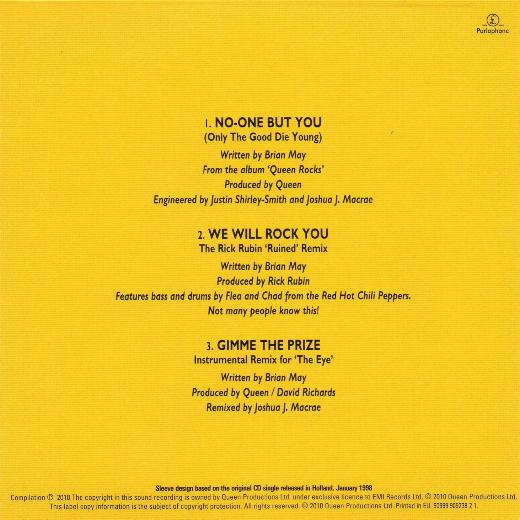 UK Singles Collection CD back sleeve