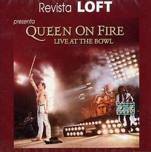 Queen 'Queen On Fire - Live At The Bowl' Mexico promo CD front sleeve