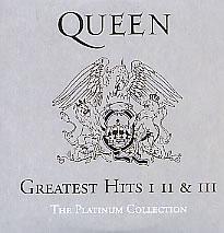 Queen 'The Platinum Collection' Spain promo CD front sleeve