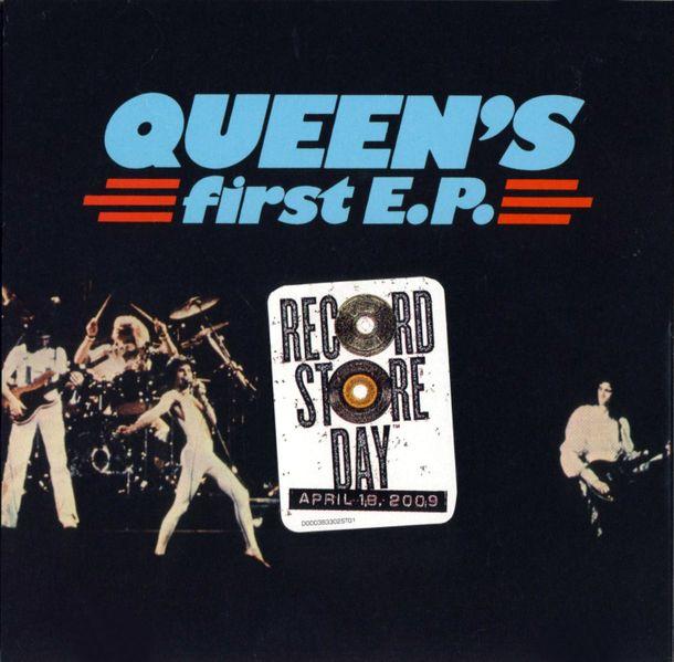 Queen 'Queen's First EP' USA CD reissue front sleeve