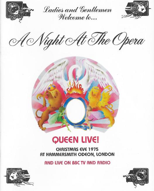 queen a night at the opera 30th anniversary dvd