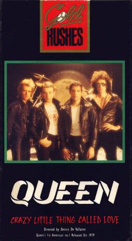Queen 'Bohemian Rhapsody' UK VHS back sleeve