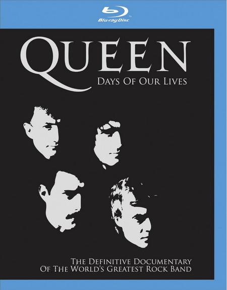Queen 'Days Of Our Lives' UK Blu-ray front sleeve