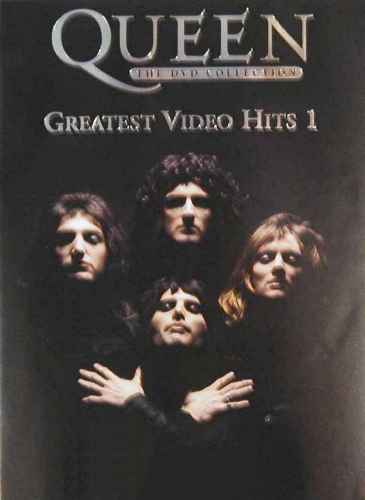 Queen 'Greatest Video Hits I' UK DVD booklet front sleeve