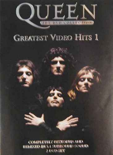 Queen 'Greatest Video Hits I' UK DVD front sleeve