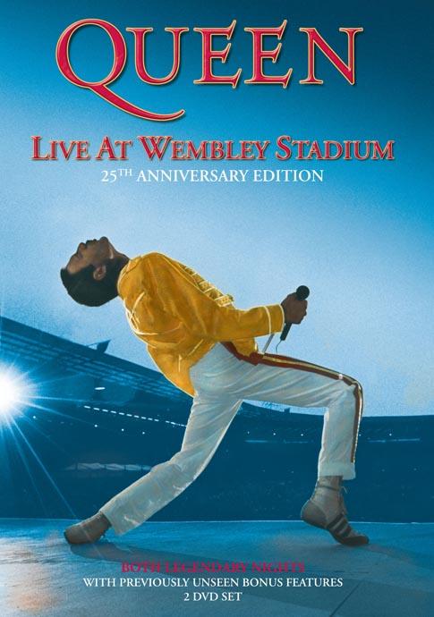 Queen 'Live At Wembley Stadium' UK 2011 DVD front sleeve