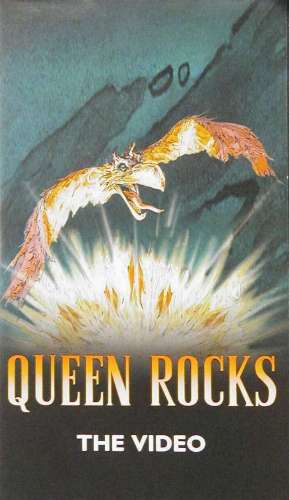 Queen 'Queen Rocks' UK VHS front sleeve