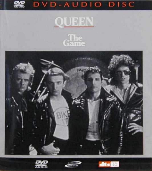 Queen 'The Game' US DVD Audio front sleeve