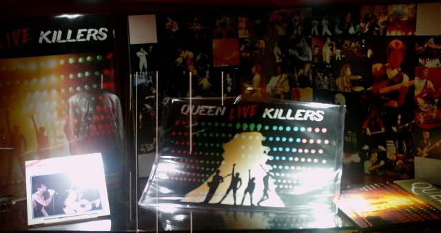The Studio Experience 'Live Killers' and 'Hot Space' memorabilia