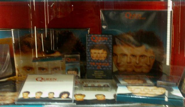 'A Kind Of Magic' and 'The Miracle' memorabilia