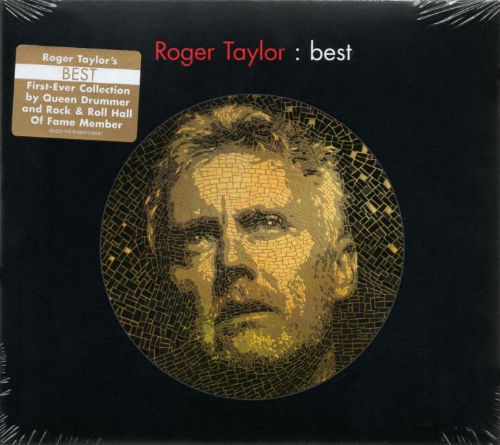 Roger Taylor 'Best' US CD stickered front sleeve