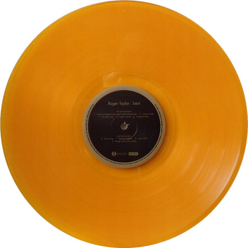 US LP coloured vinyl