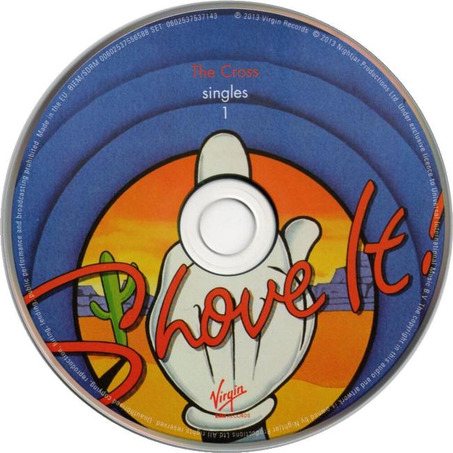 The Cross 'Singles 1' 'The Lot' CD disc
