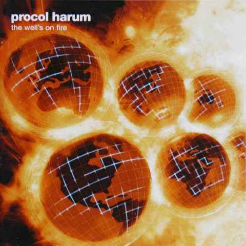 Procol Harum 'The Well's On Fire' UK CD front sleeve