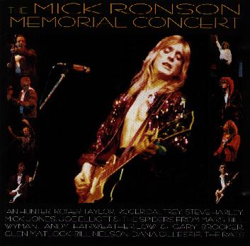 Various Artists 'The Mick Ronson Memorial Concert' CD front sleeve