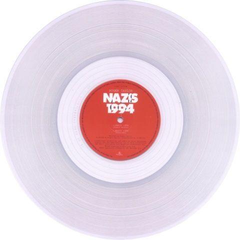 Roger Taylor 'Nazis 1994' UK 12" clear vinyl