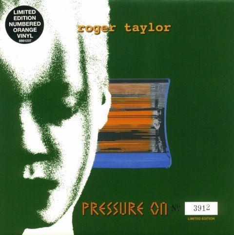 Roger Taylor 'Pressure On' UK 7" front sleeve