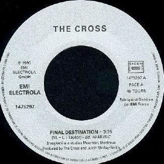 The Cross 'Final Destination' French 7" promo label