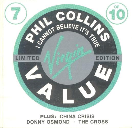The Cross 'Love On A Tightrope' UK CD promo front sleeve